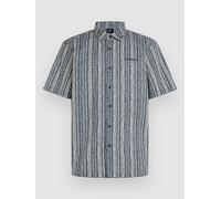 O´neill Print Short Sleeve Shirt Gris S Homme