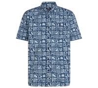 O´neill Print Short Sleeve Shirt Bleu S Homme