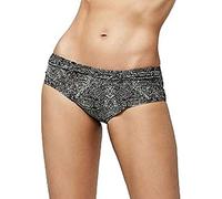 O'Neill PW Palma Mix Bas de Bikini Femme, Black AOP W/White, Taille 38