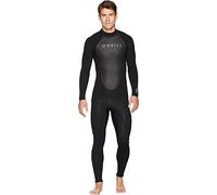 O'Neill Reactor II Combinaison de plongée intégrale avec Fermeture éclair arrière 3/2 mm pour Homme, Noir, Taille XS