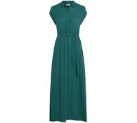 O´neill Lori Maxi Shirt Short Sleeve Long Dress Vert XS Femme