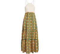 O'NEILL Robe d’été beige / vert / vert foncé / orange, Taille 38