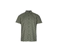 O'NEILL Shortsleeve AOP Chambray T-Shirt Chemise Homme, 36015 Vert, S/M