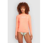 O´neill Long Sleeve Rash Guard Orange XS Femme