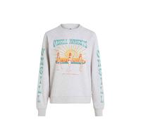 O'NEILL Sweat-shirt azur / gris clair / orange / blanc, Taille XL