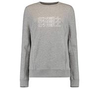 O'NEILL Sweat-Shirt Triple Stack Crew pour Femme. M Silver Mel.