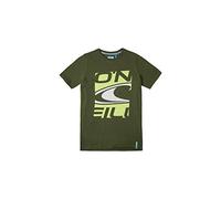 O'Neill T-Shirt à Manches Courtes Wave pour garçon, Fille, T-Shirt, 1A2492, Kaki, 140 cm