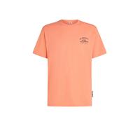 O´neill Melange Chest Print Short Sleeve T-shirt Orange S Homme