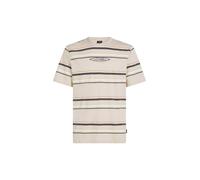 O'NEILL T-Shirt beige / brun foncé / orange, Taille M