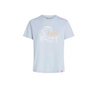 O'NEILL T-shirt 'Circle Surfer' bleu clair / jaune d'or / blanc, Taille L