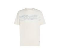 O´neill Flower Stripe Short Sleeve T-shirt Blanc XL Homme