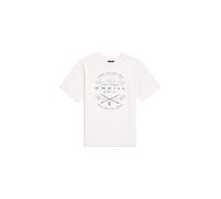 O'NEILL T-Shirt 'Jack Muir' bleu marine / blanc, Taille 164