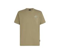 O'NEILL T-Shirt olive / vert pastel / blanc, Taille XS
