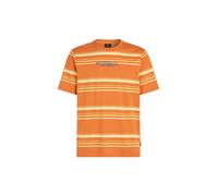 O´neill O´riginals Stripe Short Sleeve T-shirt Orange 2XL Homme