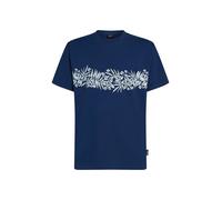 O'NEILL T-Shirt 'Uni Flower' bleu foncé / blanc cassé, Taille S