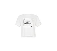 O'NEILL Tees Shortsleeve Cube T-Shirt Tricot Femme, 11010 Blanc Neige, L/XL