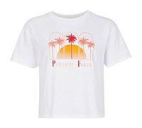 O'NEILL Tees Shortsleeve Paradise T-Shirt Tricot Femme, 11010 Blanc Neige, XL/XXL