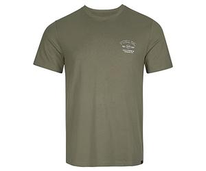 O'NEILL Tees Shortsleeve State Chest Artwork T-Shirt pour Homme 16011 Deep Lichen Green Regular (Pack de 2)