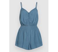 O'Neill Thin Strap Buttoned Romper Jumpsuit bleu XL