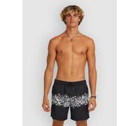 O´neill Uni Flower 16´´ Swimming Shorts Noir S Homme
