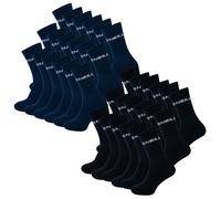 O'Neill Unisexe Chaussettes 18er Paquet 35-38 39-42 43-46 Noir Blanc Bleu Gris