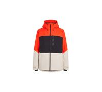 O'NEILL Veste de sport 'Carbonite' écru / orange fluo / noir, Taille S
