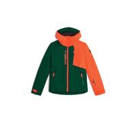 O´neill Fwc Cruz Block Snow Jacket Vert,Orange 13-14 Years Garçons,Filles