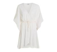 O´neill Essentials Tokeena Cover-up Short Sleeve Short Dress Blanc M Femme