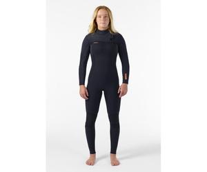 O'Neill water - Wms Hyperfreak 3/2+ Chest Zip Full - Combinaison de surf femme Black/Black - 10T