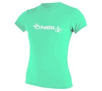 O'Neill Rash Guard Basic Skins Sun Manches courtes Bleu L Femme