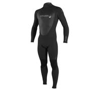 O'Neill Wetsuits Men's Epic 4/3mm Back Zip Full Wetsuit, Black/Black/Black, Medium