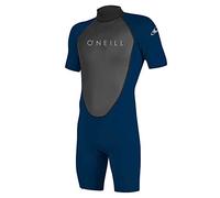 O'Neill Wetsuits Reactor-2 2mm Back Zip Spring/Summer Wetsuit - Homme Black/Abyss, MS