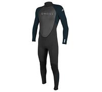 O'Neill Wetsuits Reactor-2 3/2mm Back Zip Full Combinaison Men's, Black/Abyss, LS