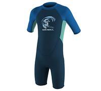 Combinaison en néoprène O'Neill Toddler Reactor 2 2 mm Back Zip manche courte bleu marine noir enfant - 1