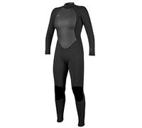O'Neill Wetsuits Reactor II 3/2mm Back Zip Full Wetsuit-Femme Combinaison Women's, Noir, 6