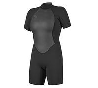 O'Neill Wetsuits Reactor II Ressort à Fermeture Éclair arrière Combinaison de plongée pour Femmes, Noir, 32