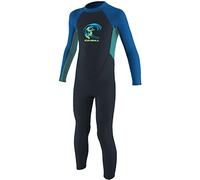 O'Neill Wetsuits Toddler Reactor II Fermeture éclair dans Le Dos Combinaison de plongée Enfants, Ardoise/Bleu Clair/océan, 3