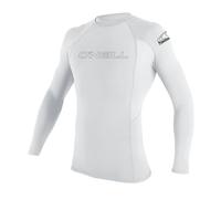 ONEILL WETSUITS UV Schutz Basic Skins L/S Crew Rash Guard Shirt, Blanc, M Homme