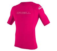 T-shirt O'Neill Youth Basic Skins Rash Guard manche courte rose fuchsia enfant - 16