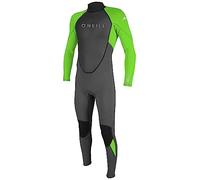O'Neill Wetsuits Youth Reactor-2 3/2 Back Zip Full Combinaison en néoprène pour Enfant, Graph/Dayglo (AU1), Taille 34