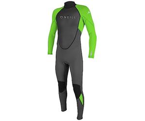 O'Neill Wetsuits Youth Reactor-2 3/2 Back Zip Full Combinaison en néoprène pour Enfant, Graph/Dayglo (AU1), Taille 34