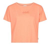 O'Neill - Women's Essentials Script Drape T-Shirt - T-shirt - S - coral pink