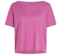 O'Neill - Women's Essentials Script Scoop Neck - T-shirt - XS - electric fuschia