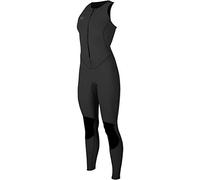 O'Neill Combinaison de surf Reactor II 1,5 mm Long Jane – sans manches, zip frontal – Noir 8