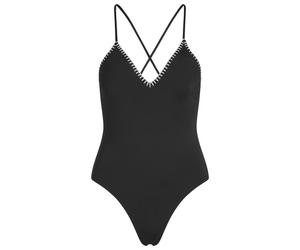 O'Neill - Women's Saltwater Jaida Crochet Swimsuit - Maillot de bain - 42 - black out