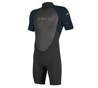 O'Neill Wetsuits Reactor II Back Zip Spring Combinaison de plongée Enfant, Noir/Ardoise, 40