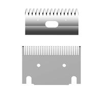 oneisall Jeu de lames de tondeuse à cheval 15/31 dents en acier carbone professionnel pour le toilettage des chevaux