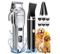 oneisall Kit Premium Tondeuse à Poils pour Chiens 3 en 1
