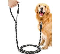 oneisall Laisse de Chien pour Grand & Moyen Chien（15-60kg, 3m Laisse Libre & Double avec réfléchissant grâce à la Force extrême jusqu'à 200 kg