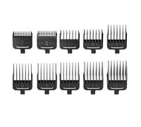 Oneisall Lot de 10 guides de fixation pour peignes, uniquement compatibles avec les tondeuses pour chien. ASIN : B09QFRN3D5 (modèle : RFC-676), longueur de coupe de 1,5 mm/3/mm/4,5 mm/6 mm/10 mm/13 mm